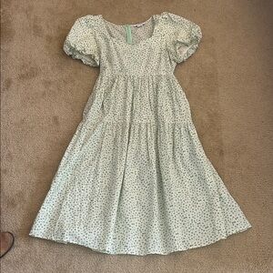 Floral Green ASOS Dress